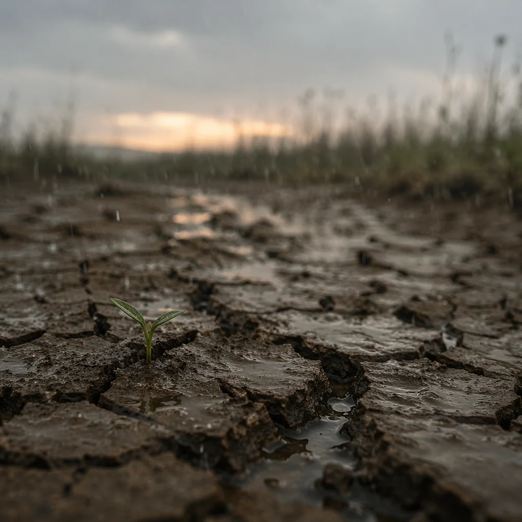 Gentle Rain Bringing Mercy to Dry Soil