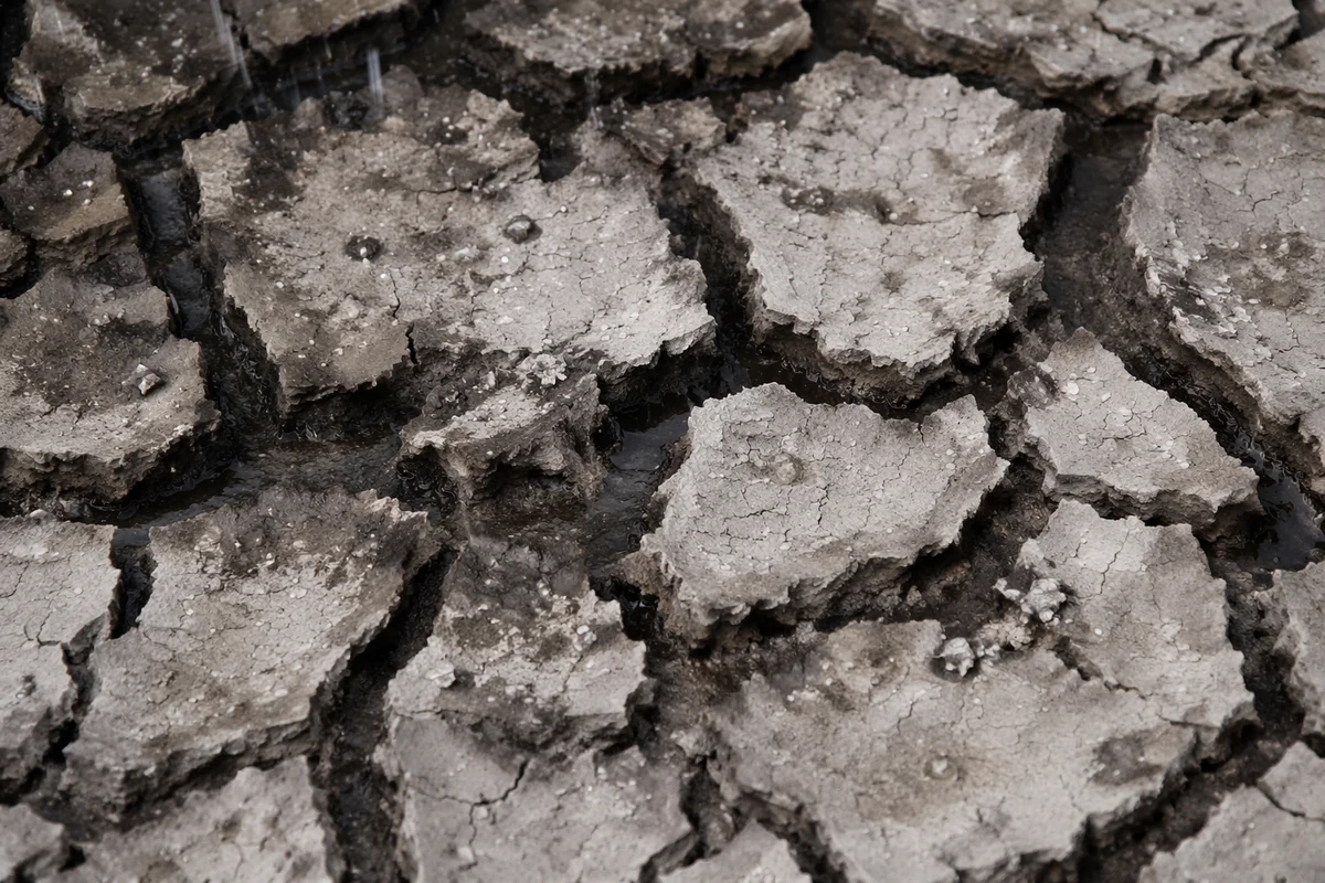 Gentle Rain Bringing Mercy to Cracked Soil