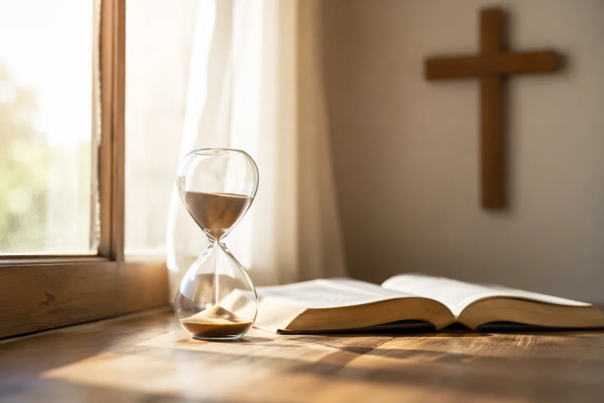 Morning Hourglass for Patient Prayer