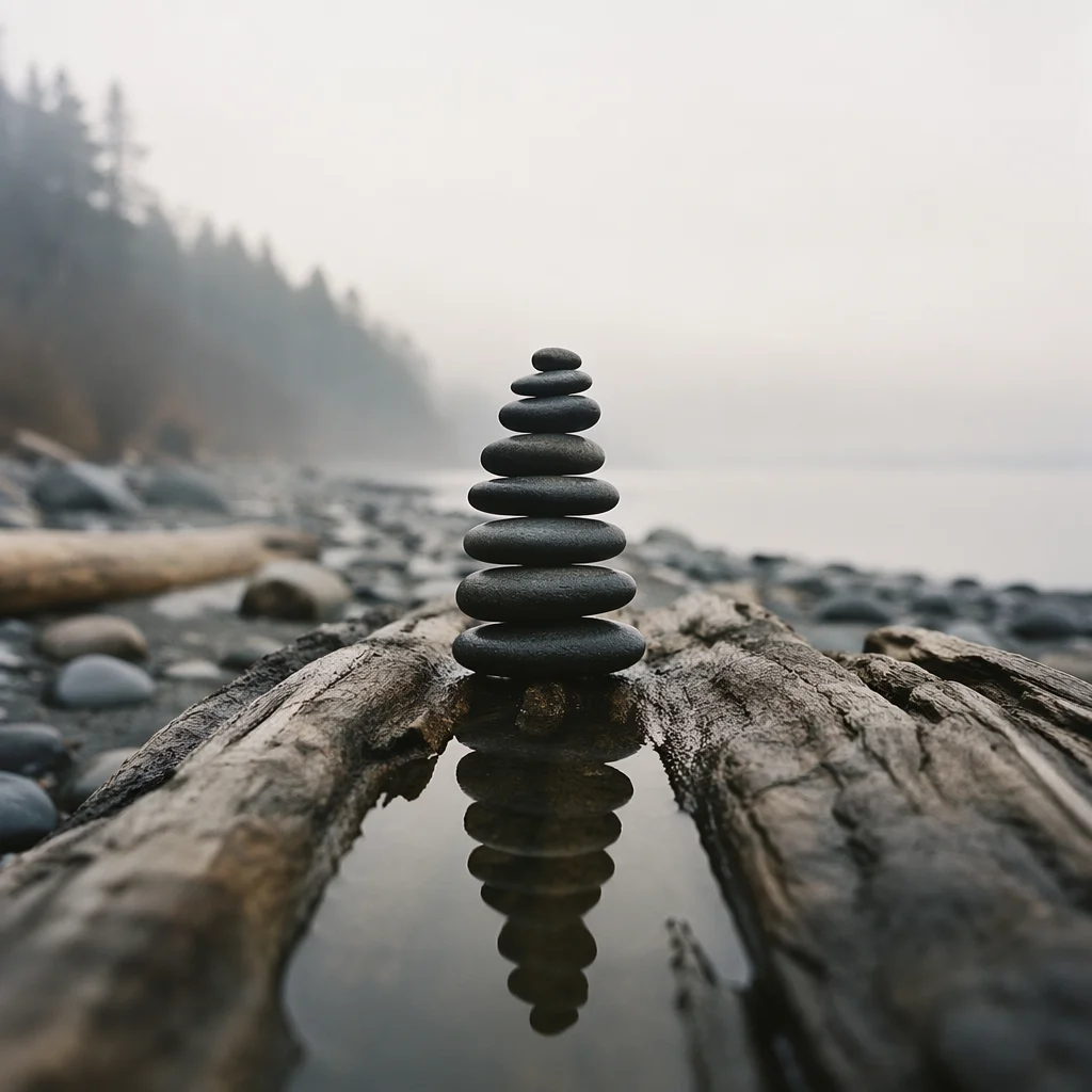 Still Water Stones for Peaceful Reflection