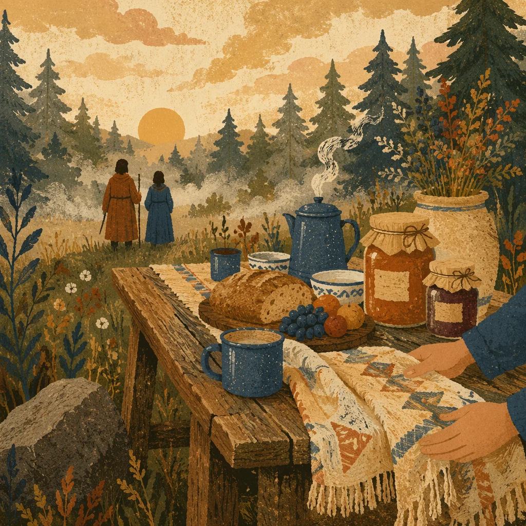 Wilderness Provision Table at Golden Dawn