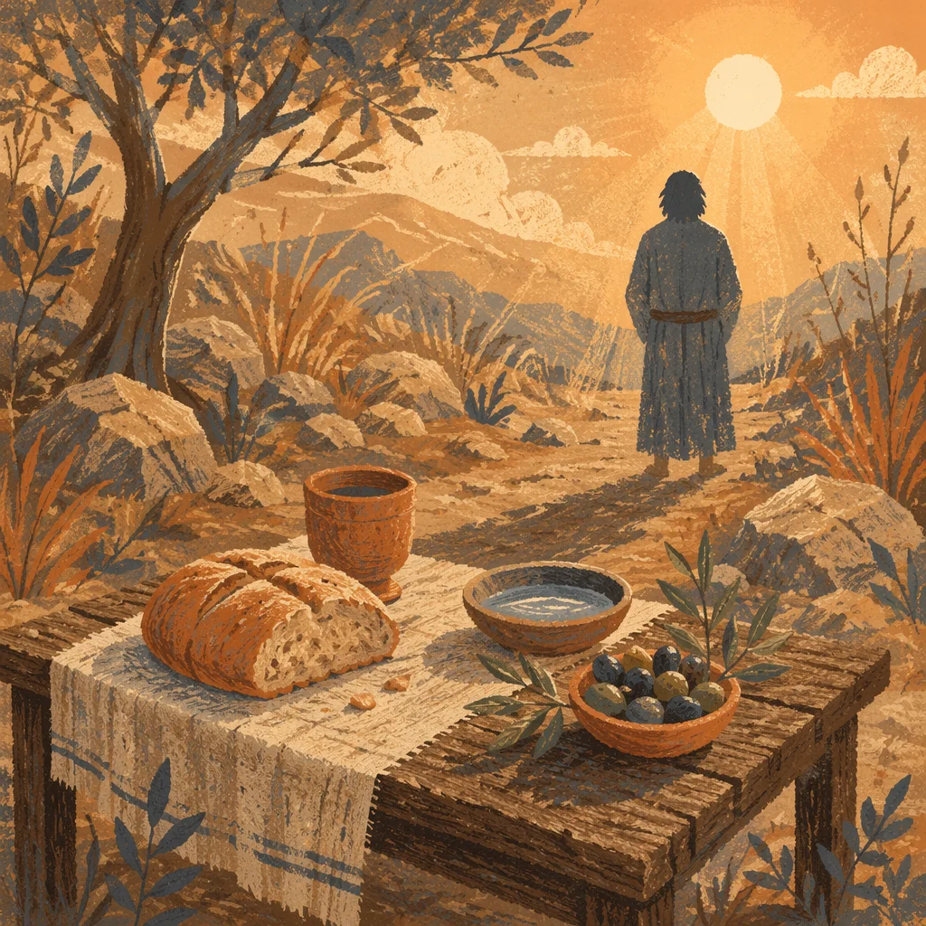 Wilderness Provision Table of Quiet Gratitude