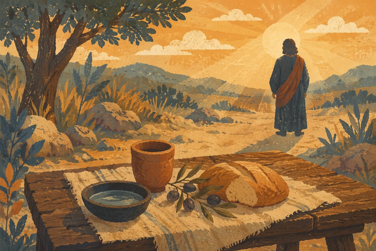 Provision Table in Wilderness Clearing