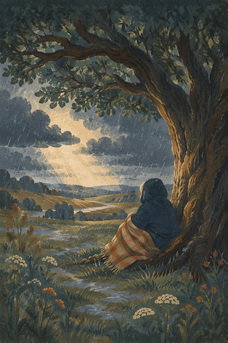 Shelter Beneath the Storm Oak