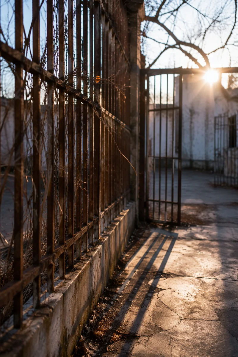 Salvation Light Through Prison Bars