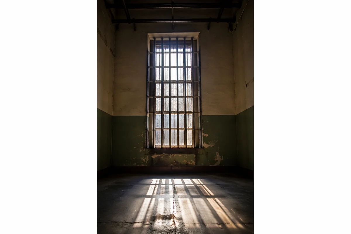 Salvation Light Through Prison Bars