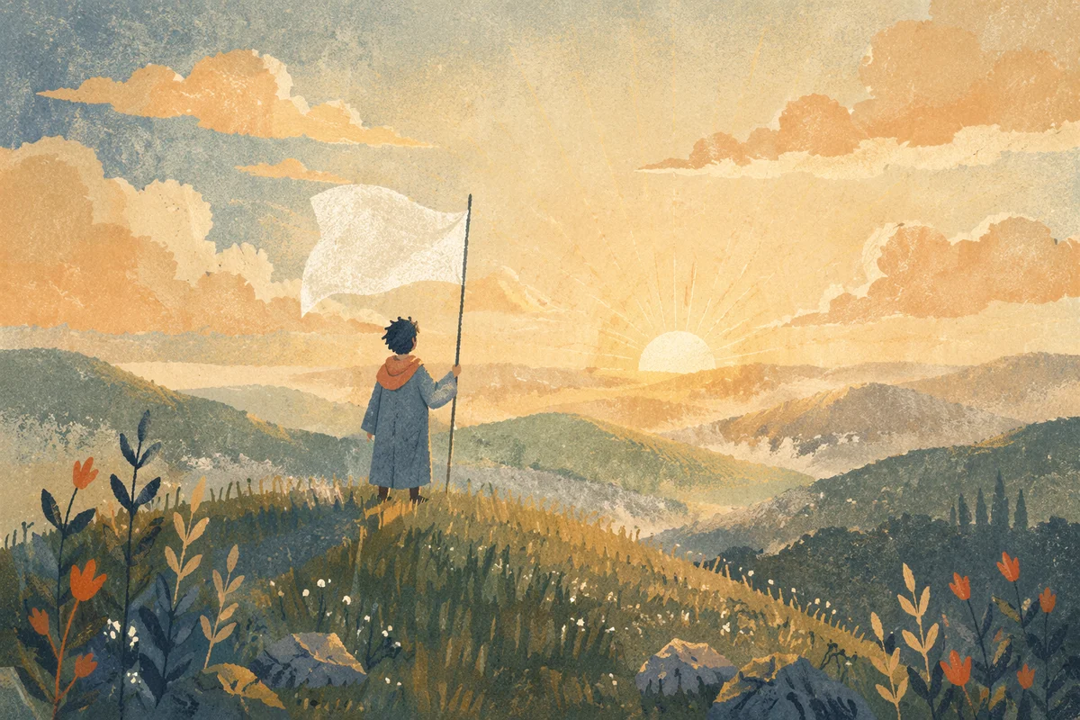Quiet Surrender at Sunrise Hilltop
