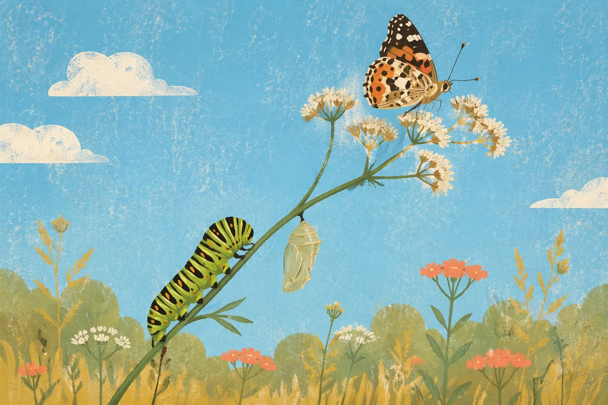 Caterpillar to Butterfly Hopeful Renewal Sequence