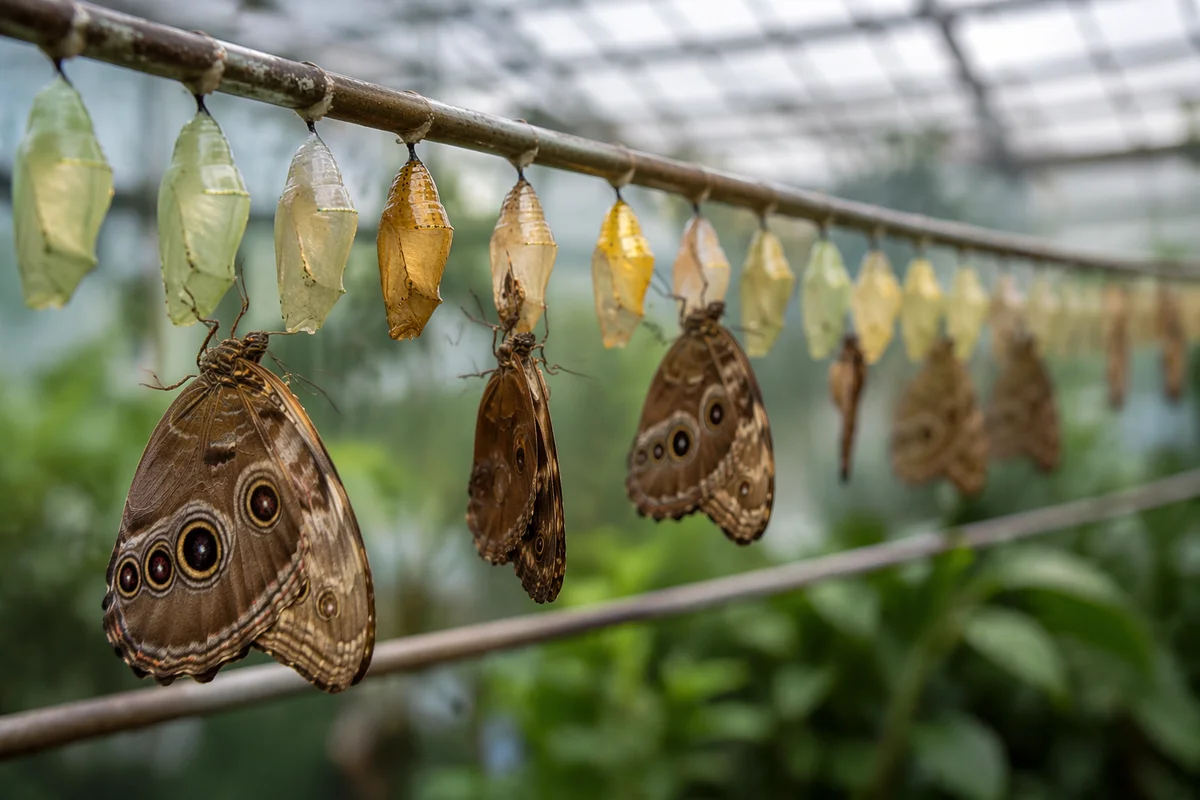 Butterfly Transformation in Quiet Conservatory