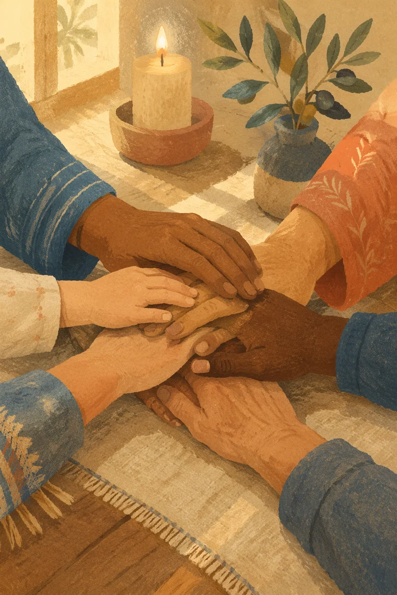 Many Hands United in Shared Faith