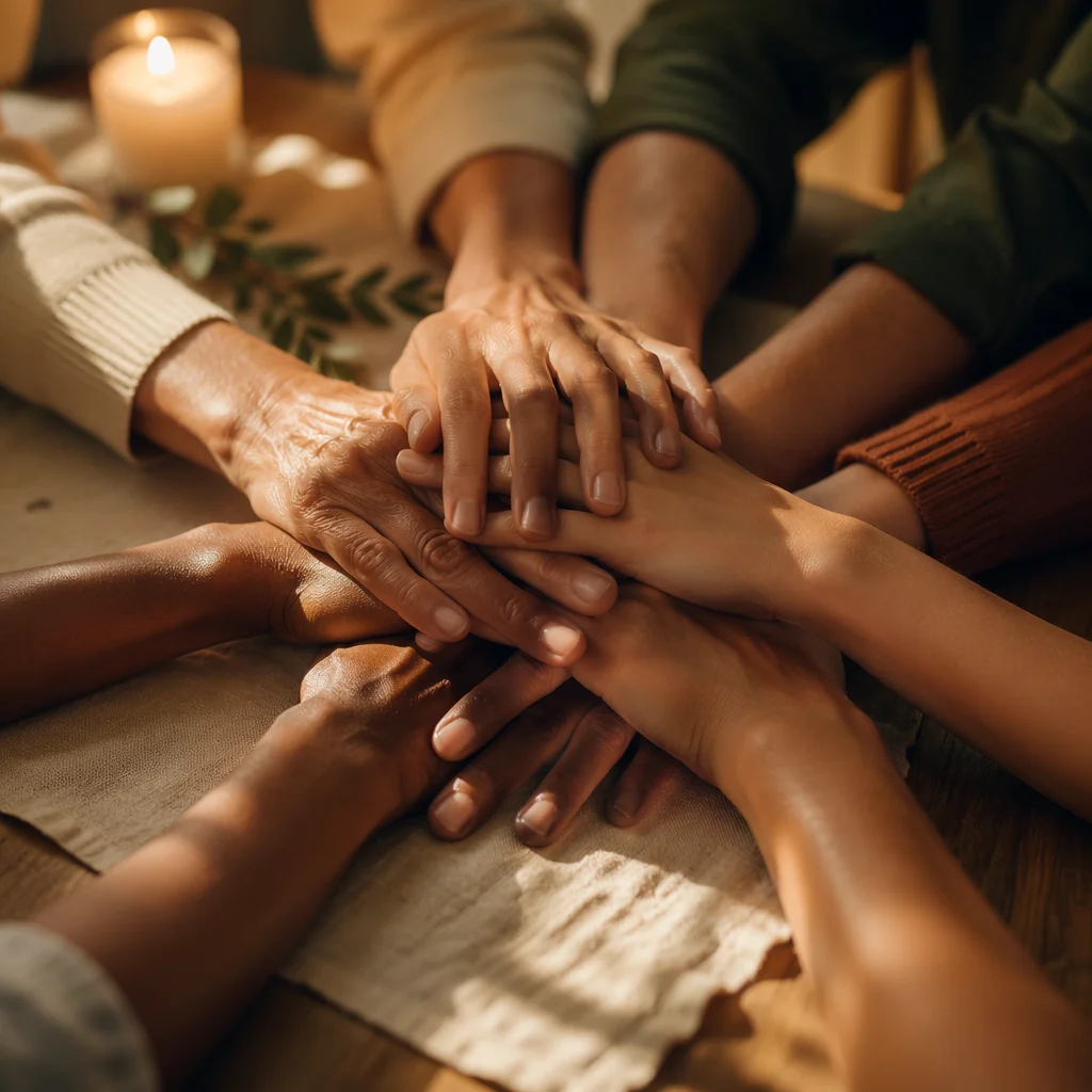Many Hands United in Shared Faith
