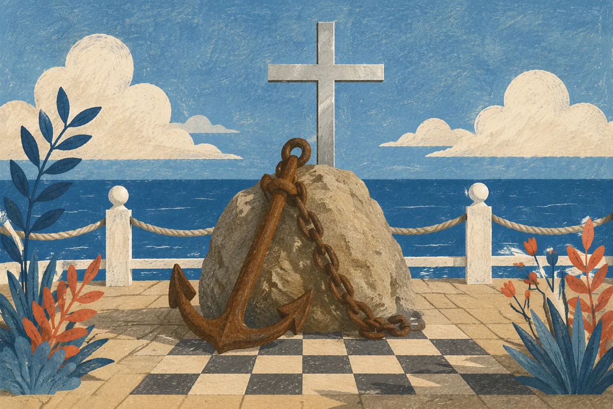 Anchor and Cross Hope by the Sea