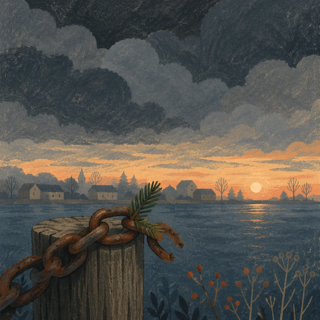 Broken Chains at Dawn Harbor