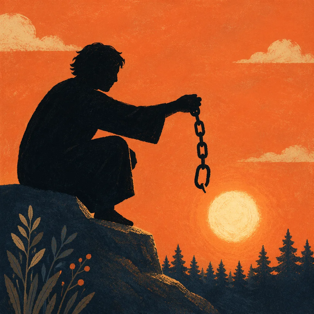 Broken Chains at Evergreen Sunset