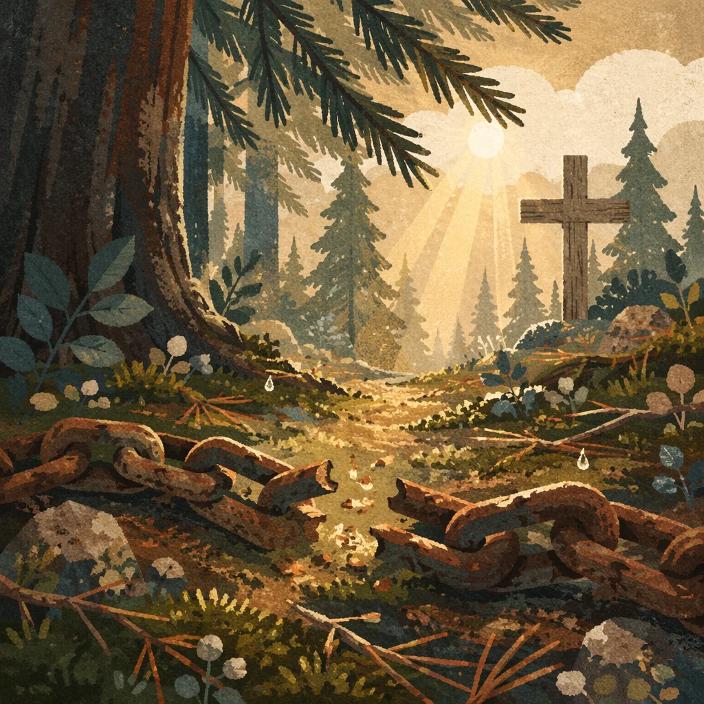 Broken Chains of Freedom in Evergreen Forest