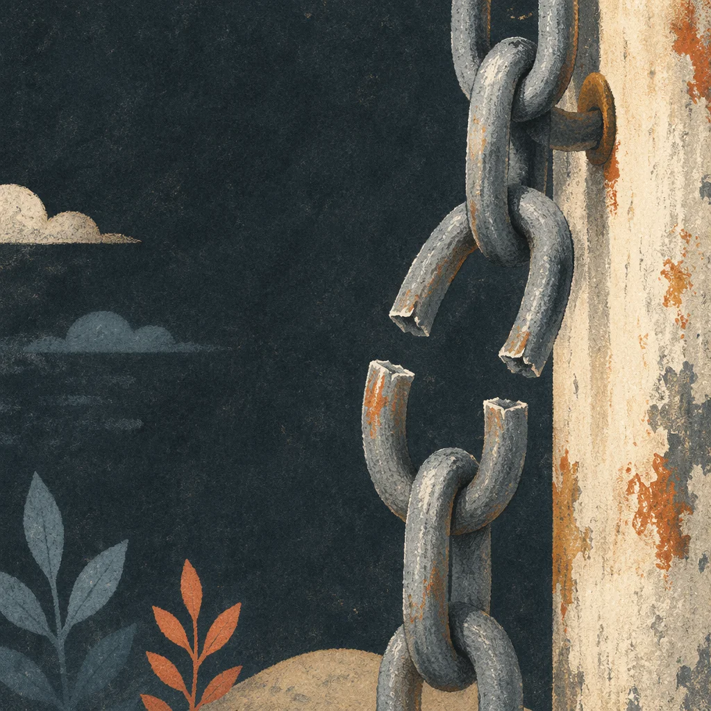 Broken Chain Symbol of Freedom
