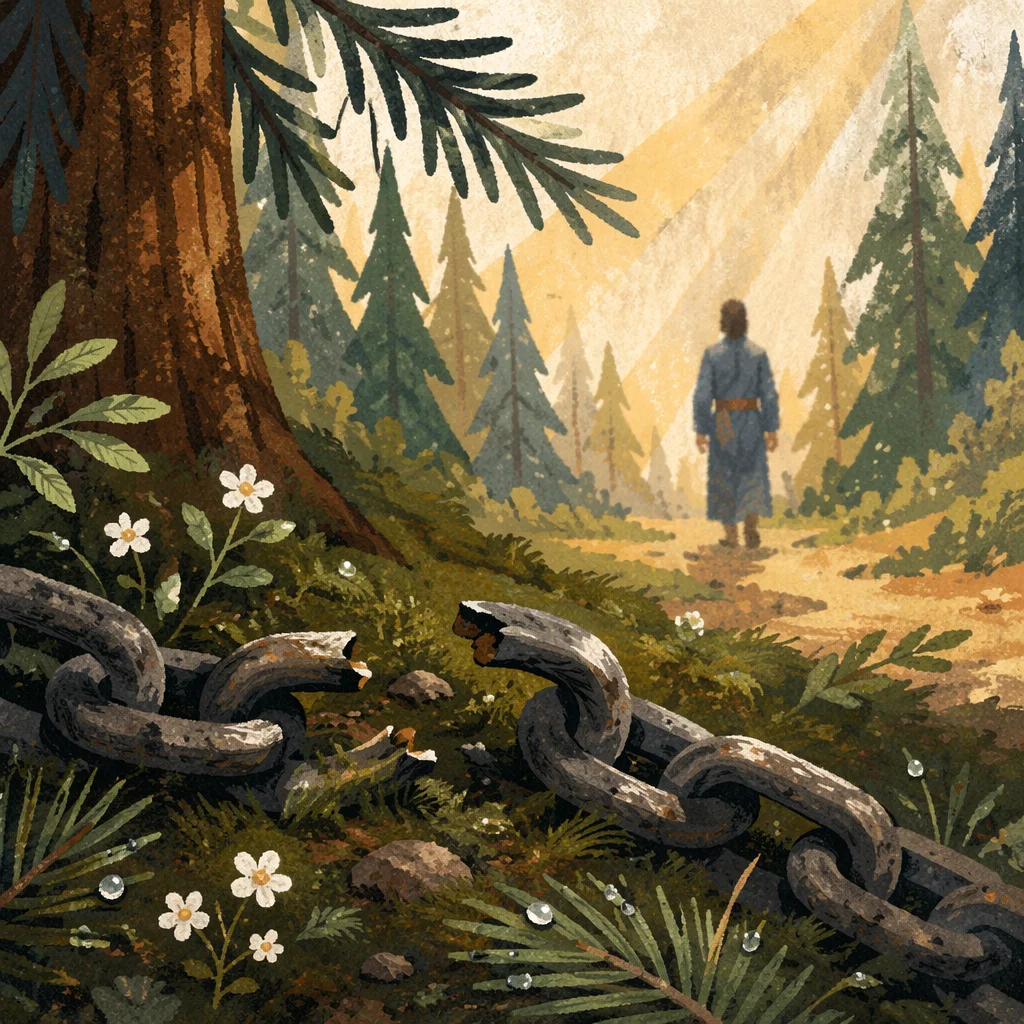 Broken Chains on Evergreen Forest Path