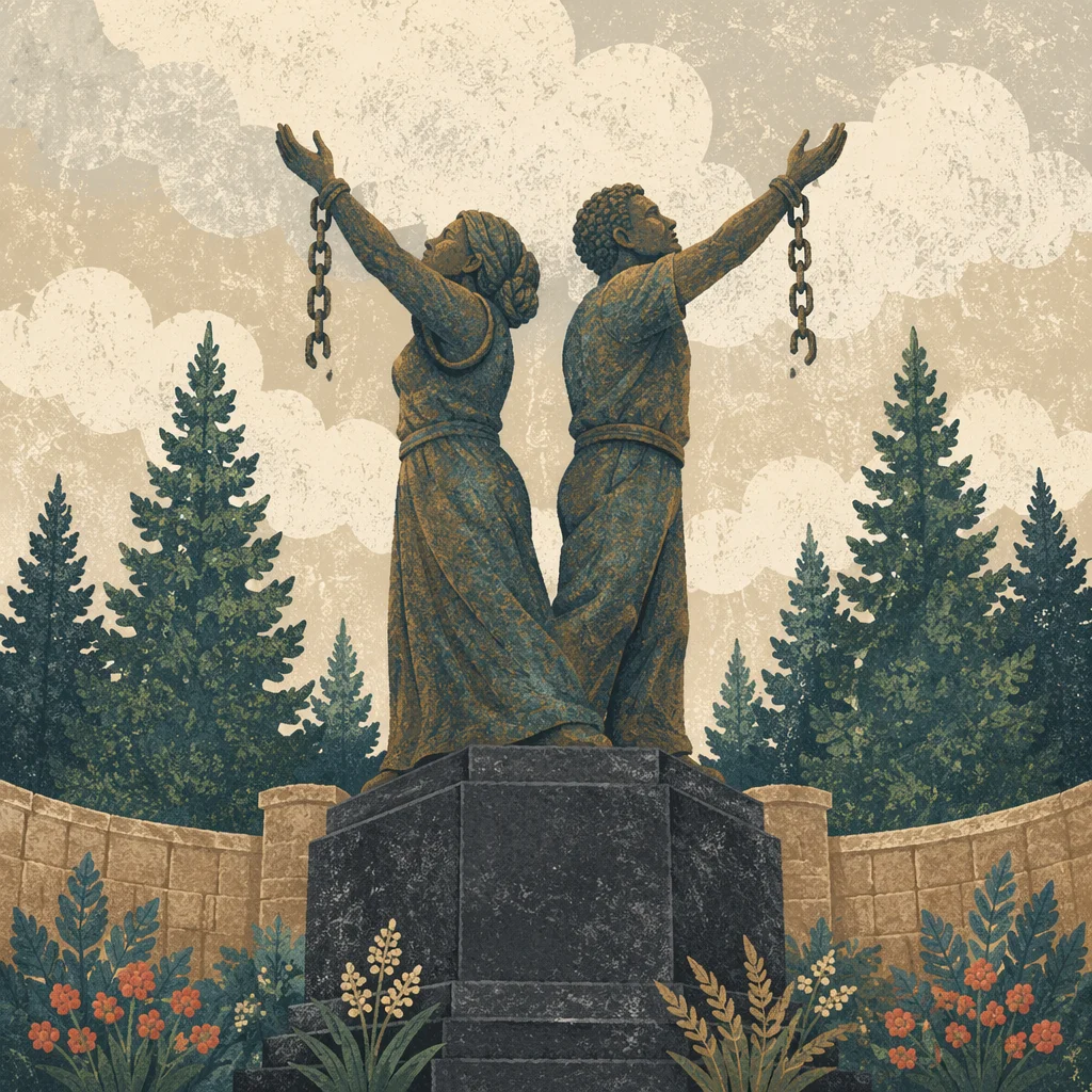 Broken Chains Memorial of Spiritual Freedom