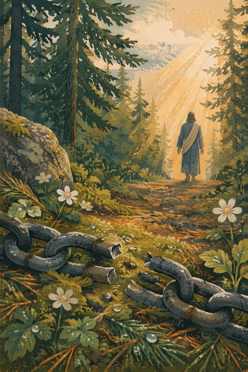 Broken Chains on Evergreen Forest Path