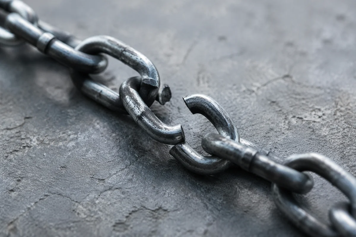 Broken Chain Symbol of Freedom