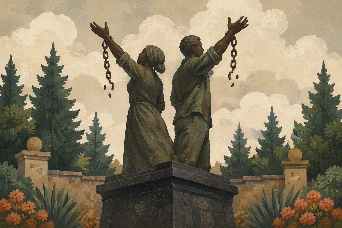 Broken Chains Memorial of Spiritual Freedom