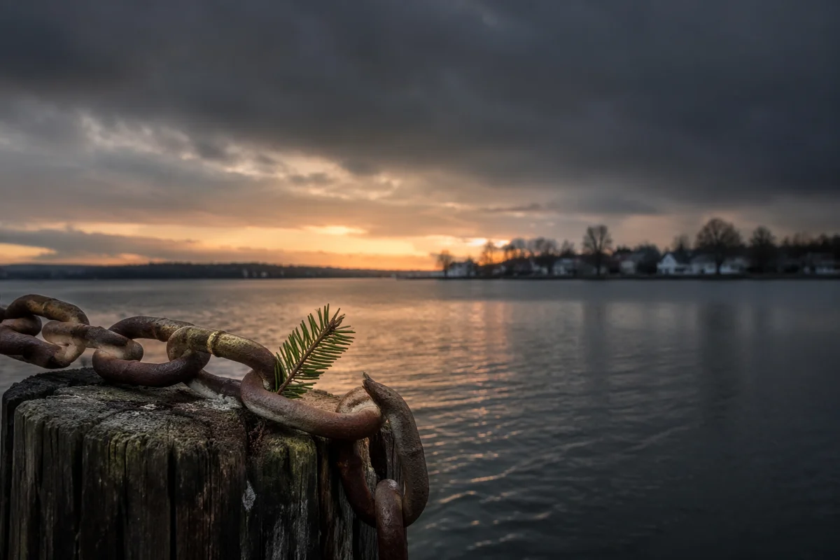 Broken Chains of Hope at Dawn Harbor