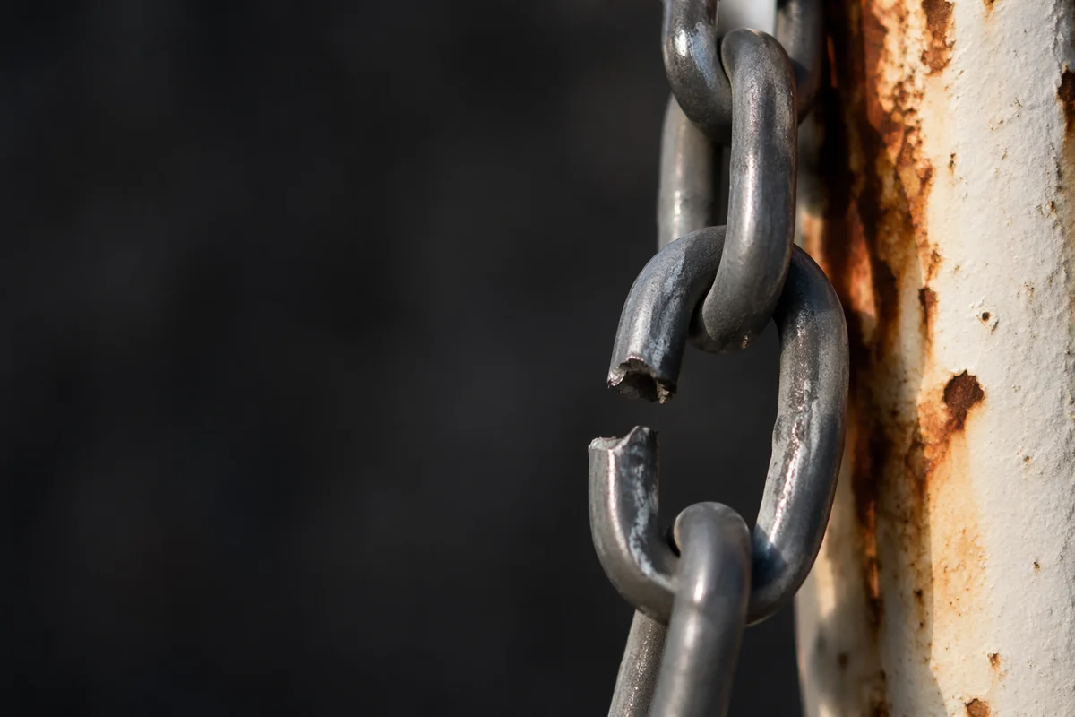 Broken Chain Symbol of Freedom and Release