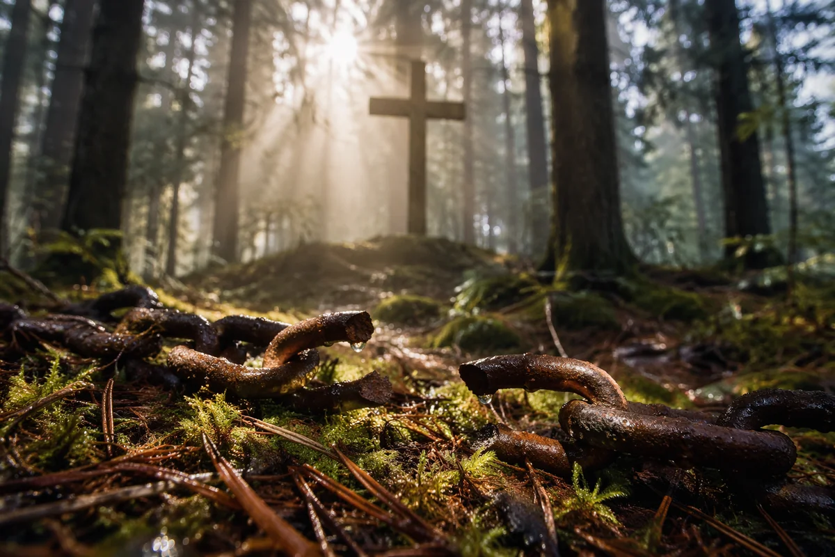 Broken Chains of Freedom in Evergreen Forest