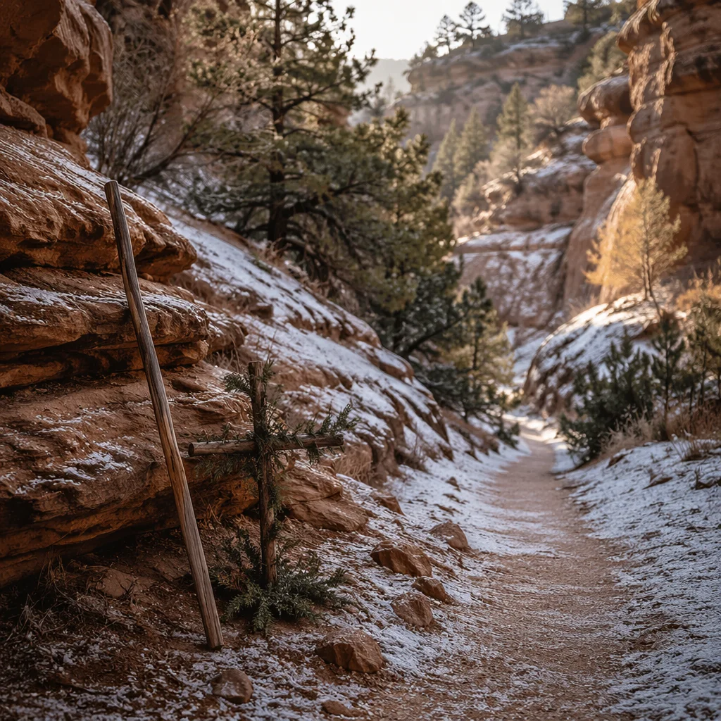 Evergreen Canyon Path of Faith
