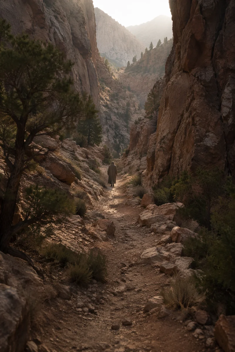 Desert Canyon Path of Enduring Hope