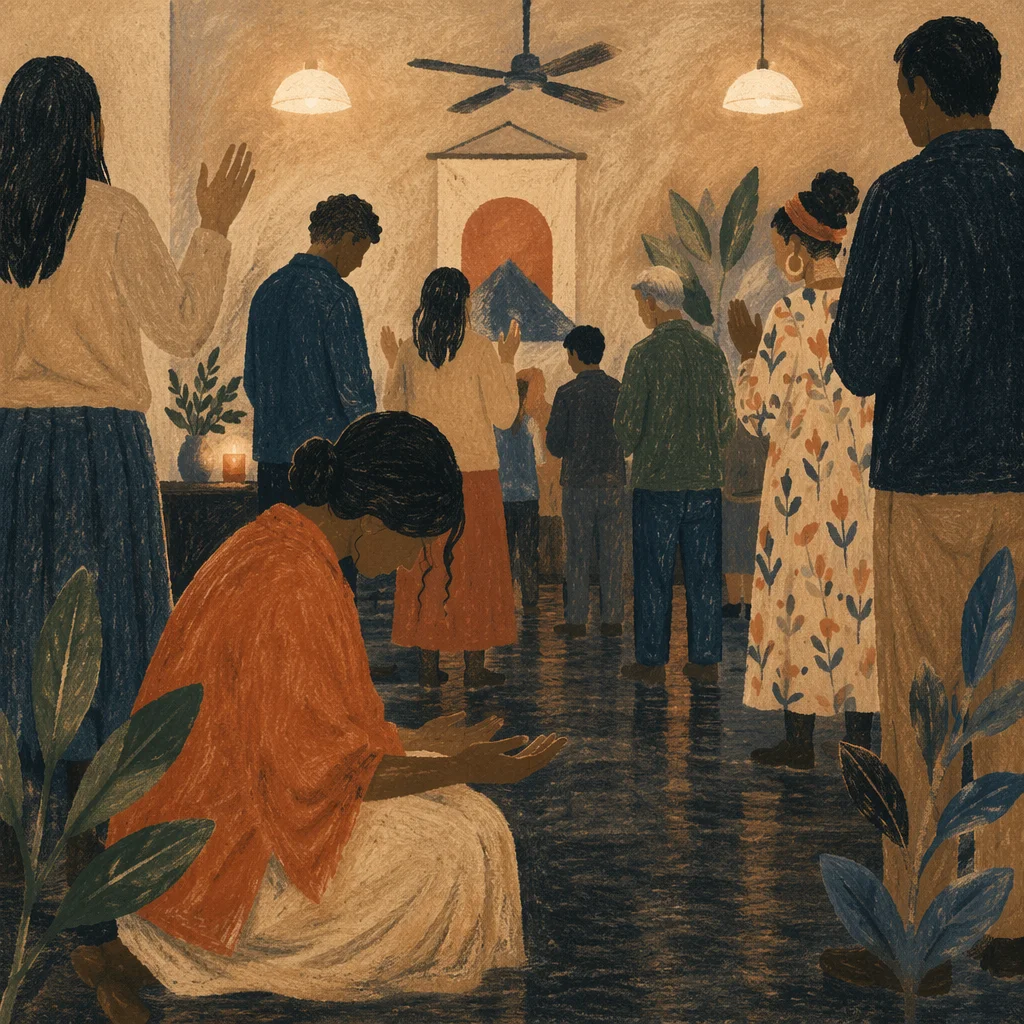 Evergreen Intercessory Prayer Circle in Community Hall