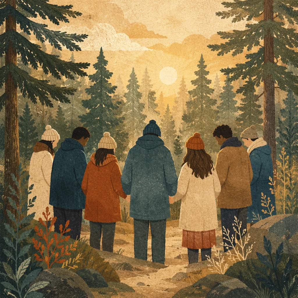Intercessory Prayer Circle in Evergreen Dawn