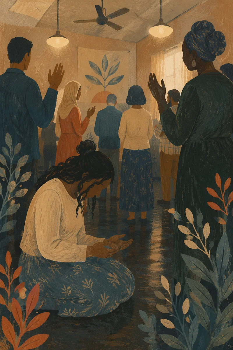 Evergreen Intercessory Prayer Circle in Community Hall