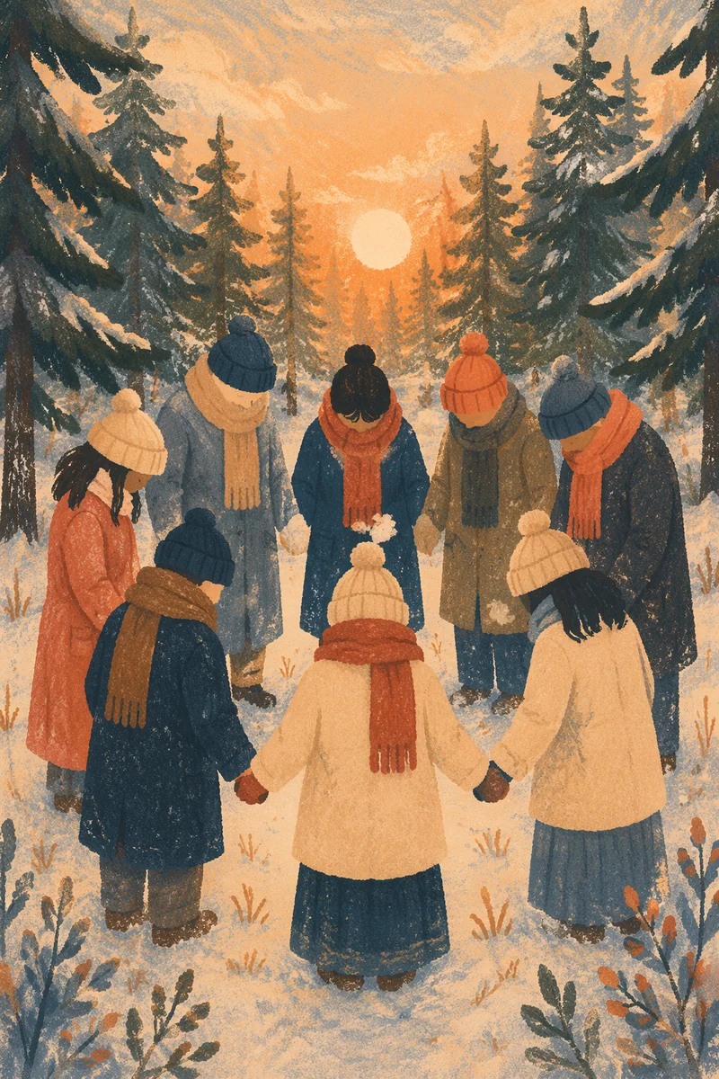 Intercessory Prayer Circle in Evergreen Dawn