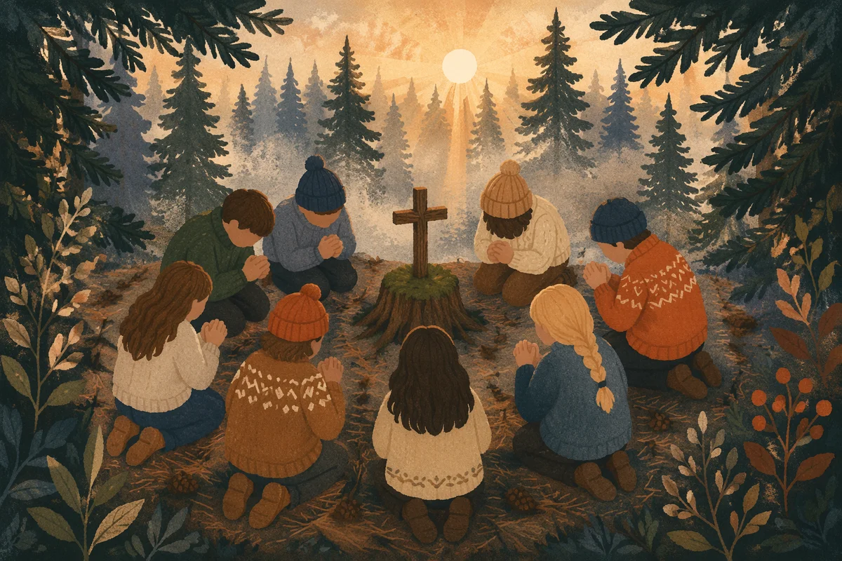Intercessory Prayer Circle in Evergreen Grove