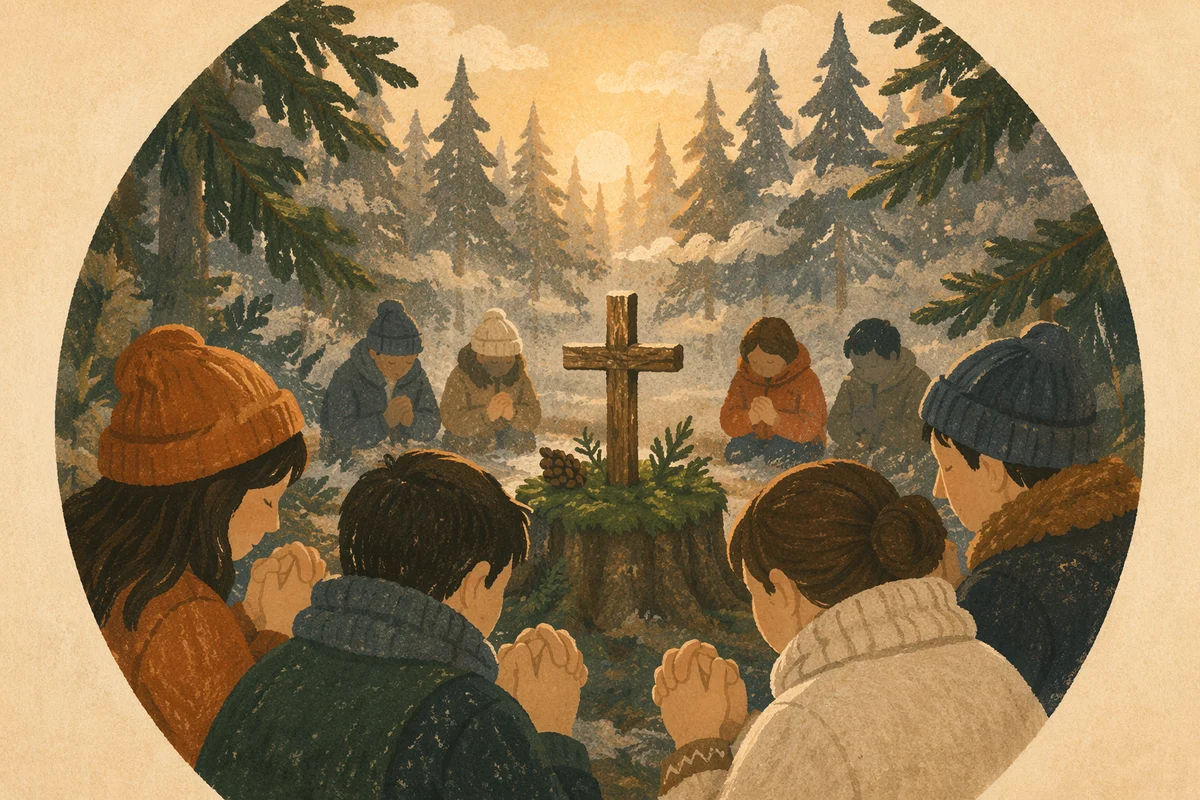 Intercessory Prayer Circle in Evergreen Dawn