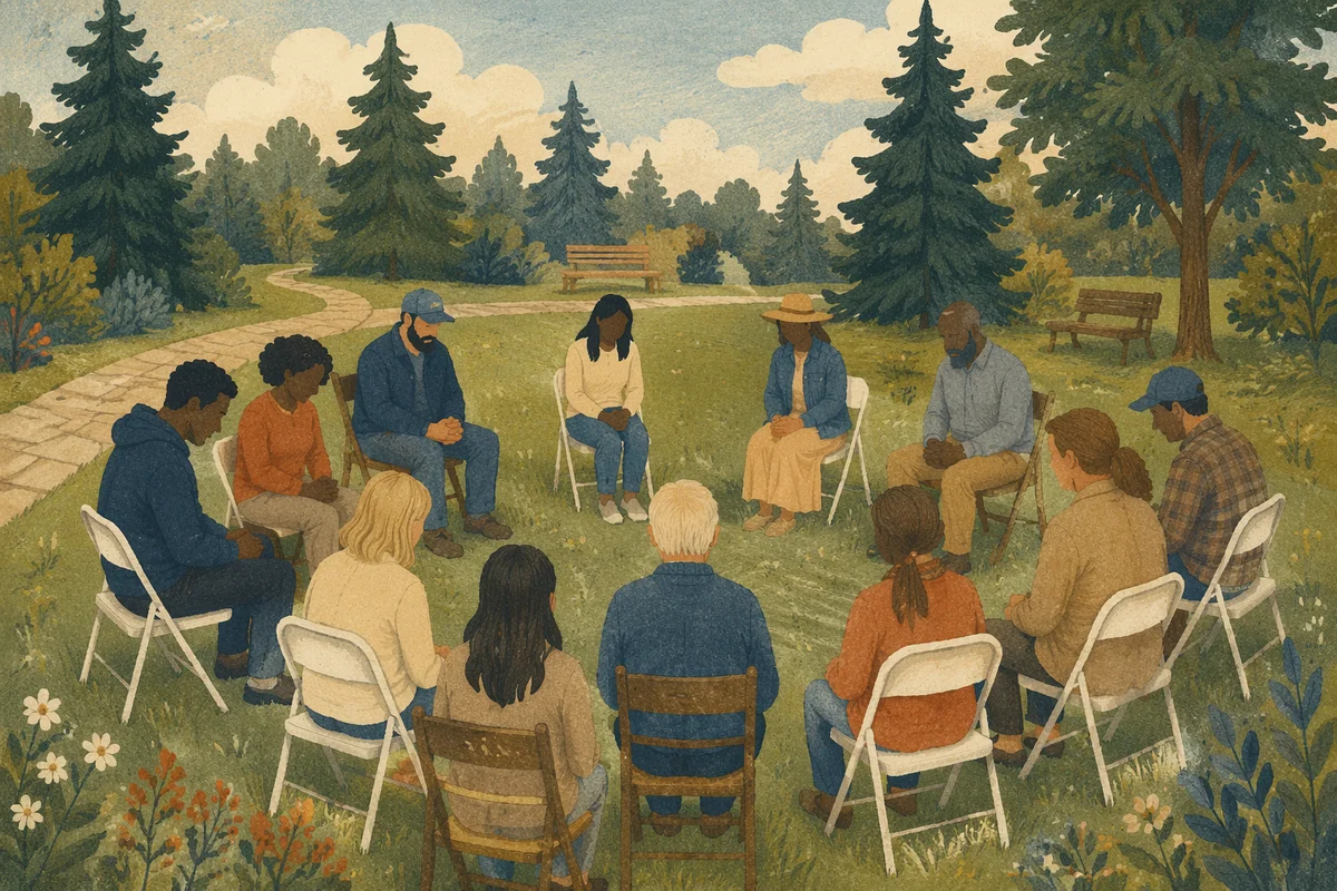Outdoor Intercessory Prayer Circle in Evergreen Park