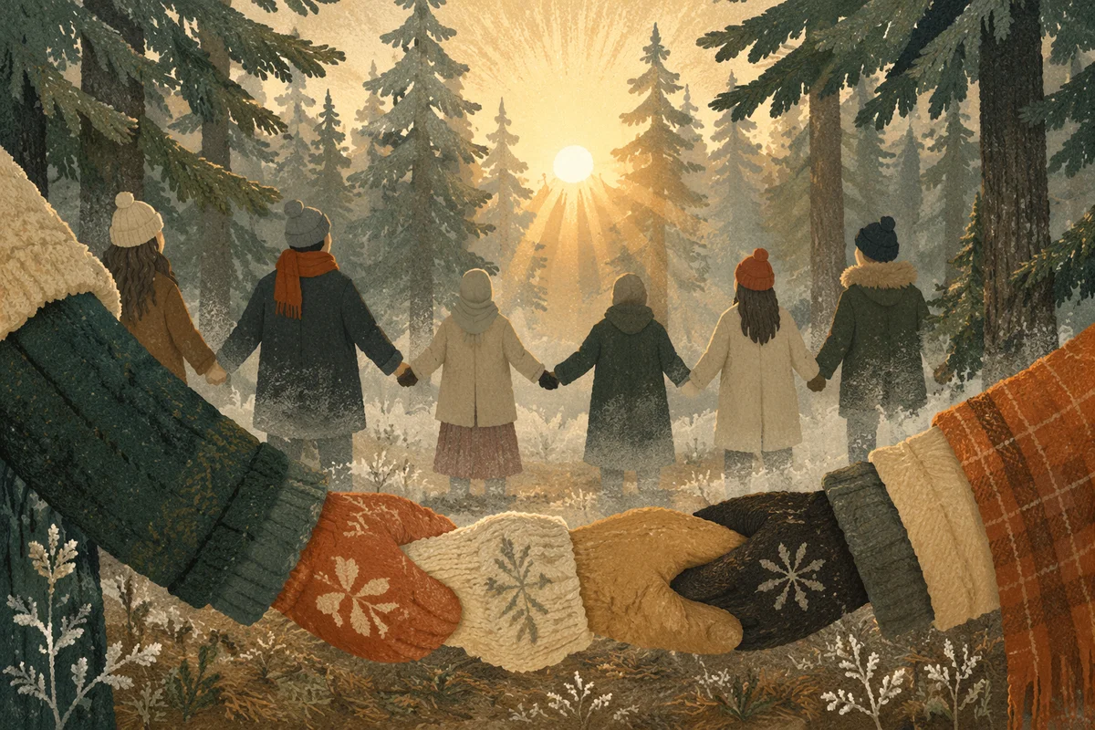 Intercessory Prayer Circle in Evergreen Dawn