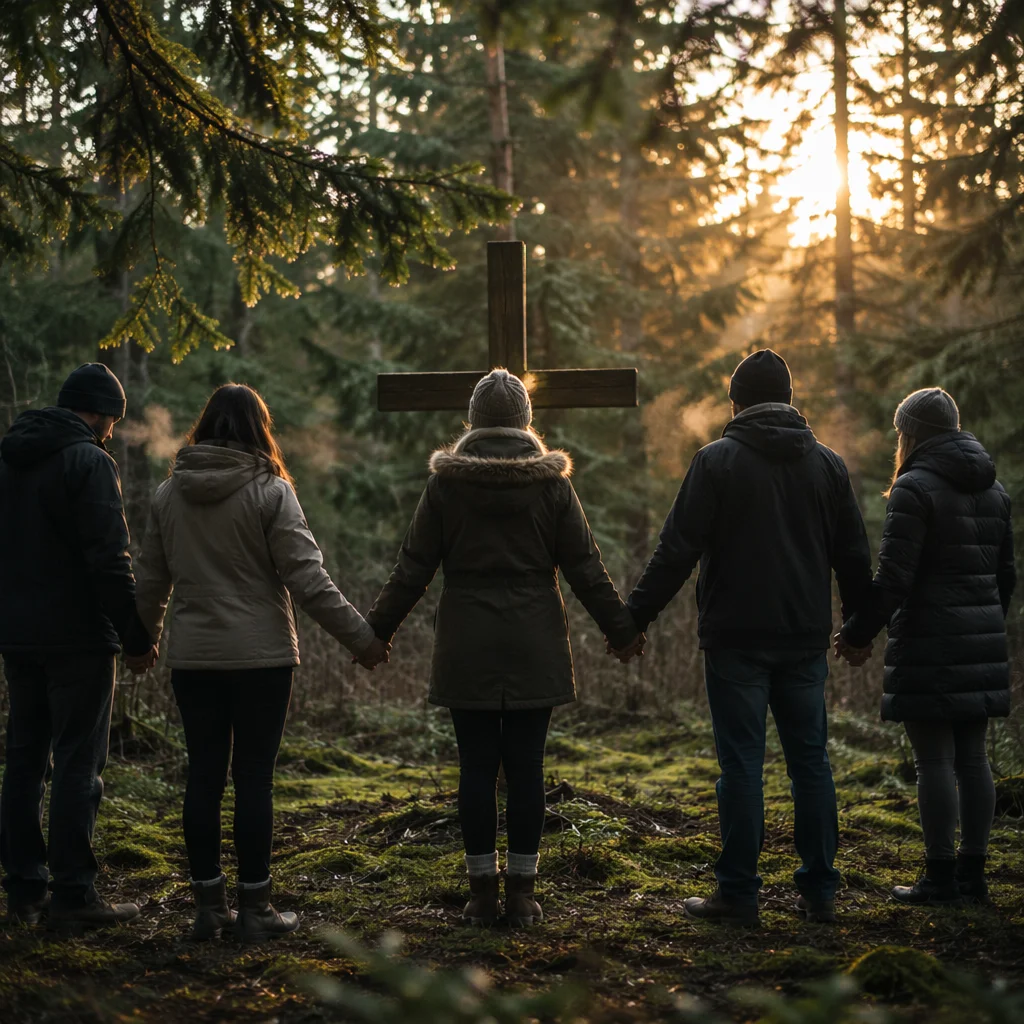 Intercessory Prayer Circle in Evergreen Dawn