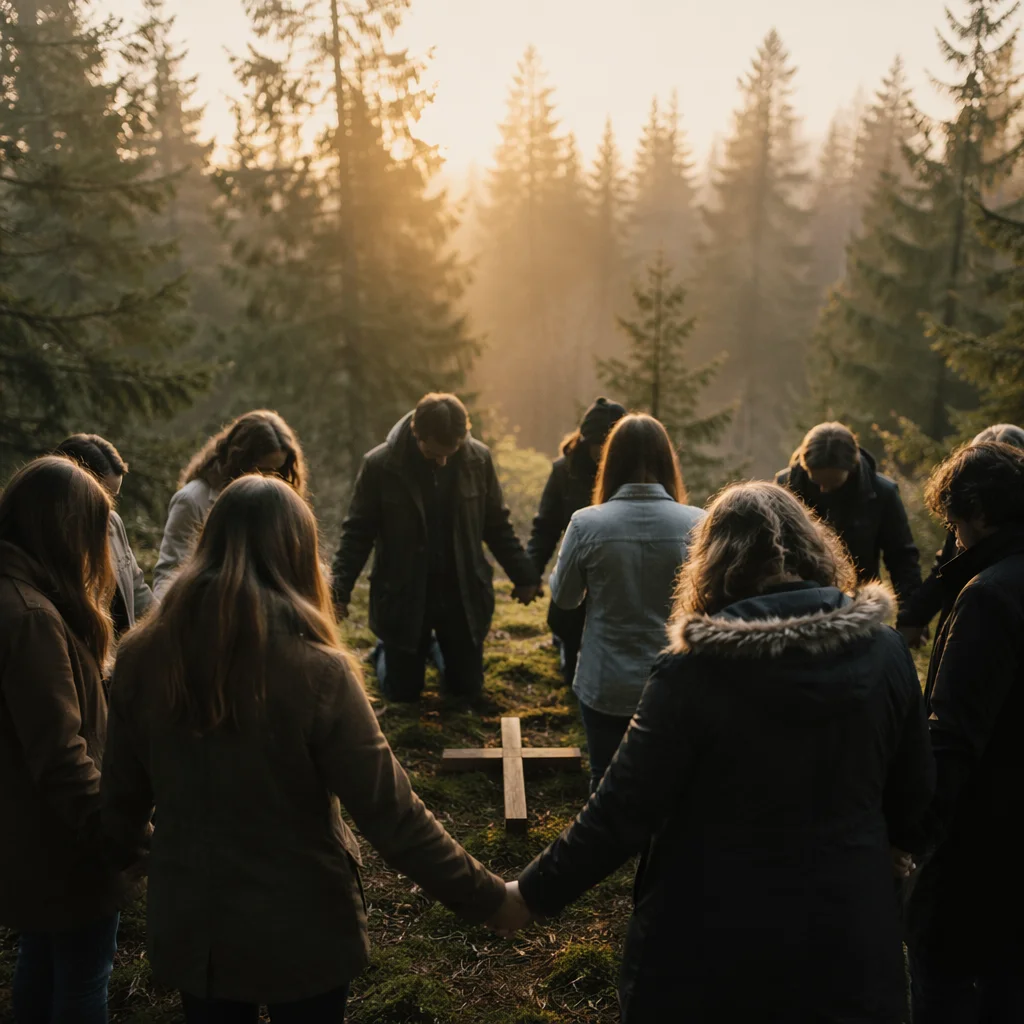 Intercessory Prayer Circle in Evergreen Grove