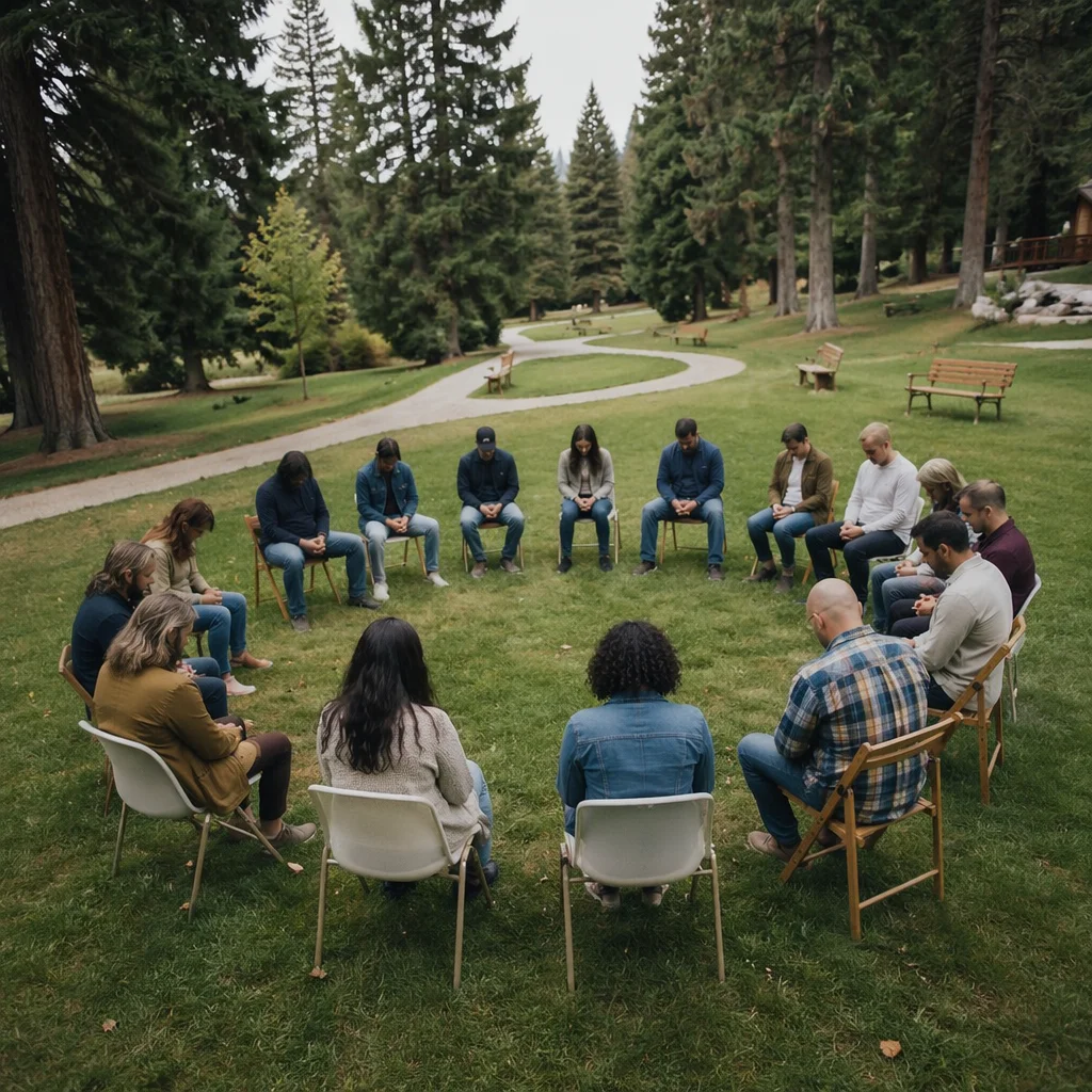 Outdoor Intercessory Prayer Circle in Evergreen Park