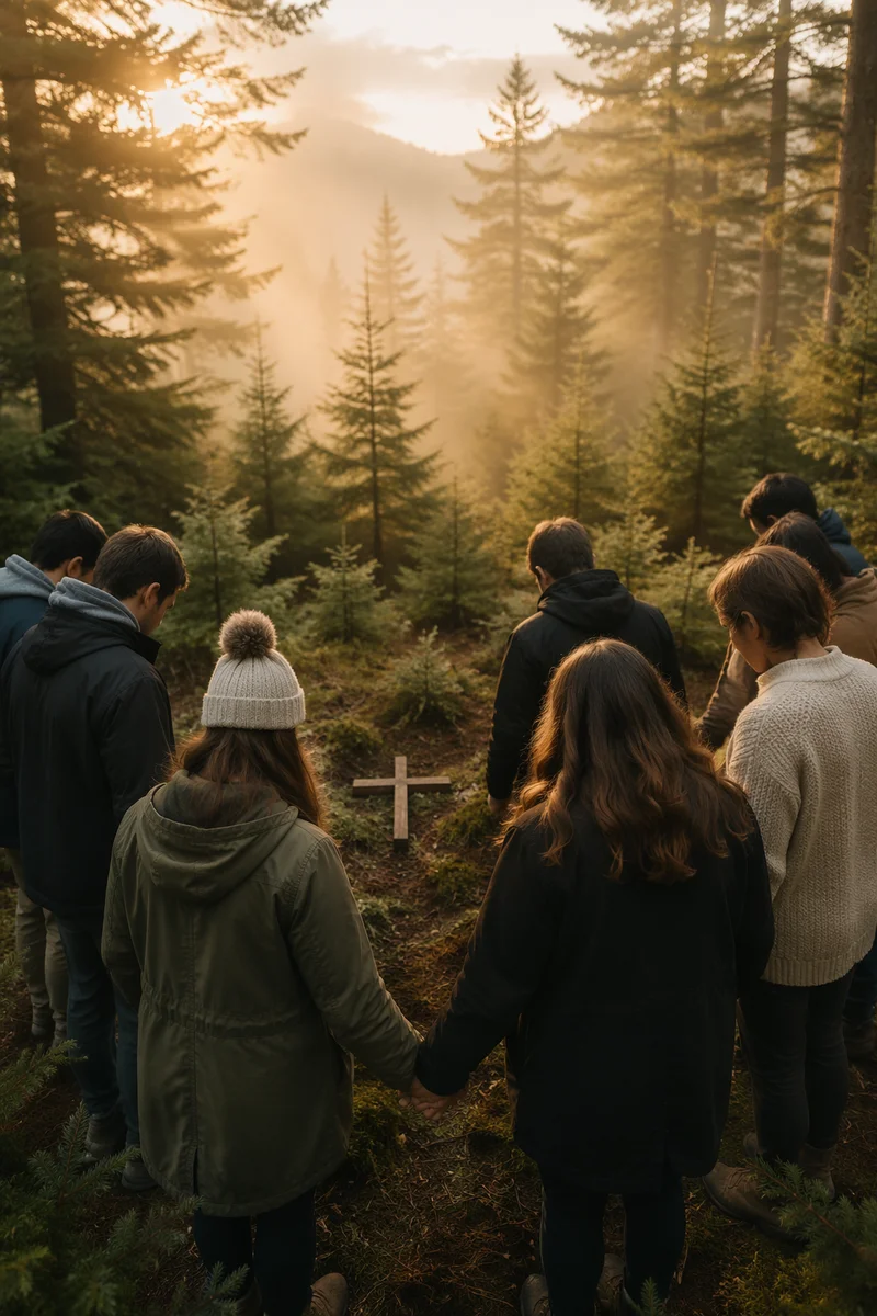 Intercessory Prayer Circle in Evergreen Grove