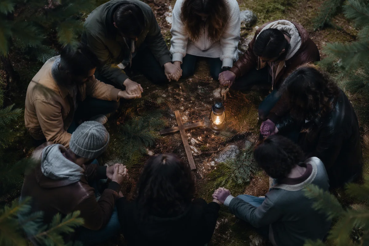 Intercessory Prayer Circle in Evergreen Grove