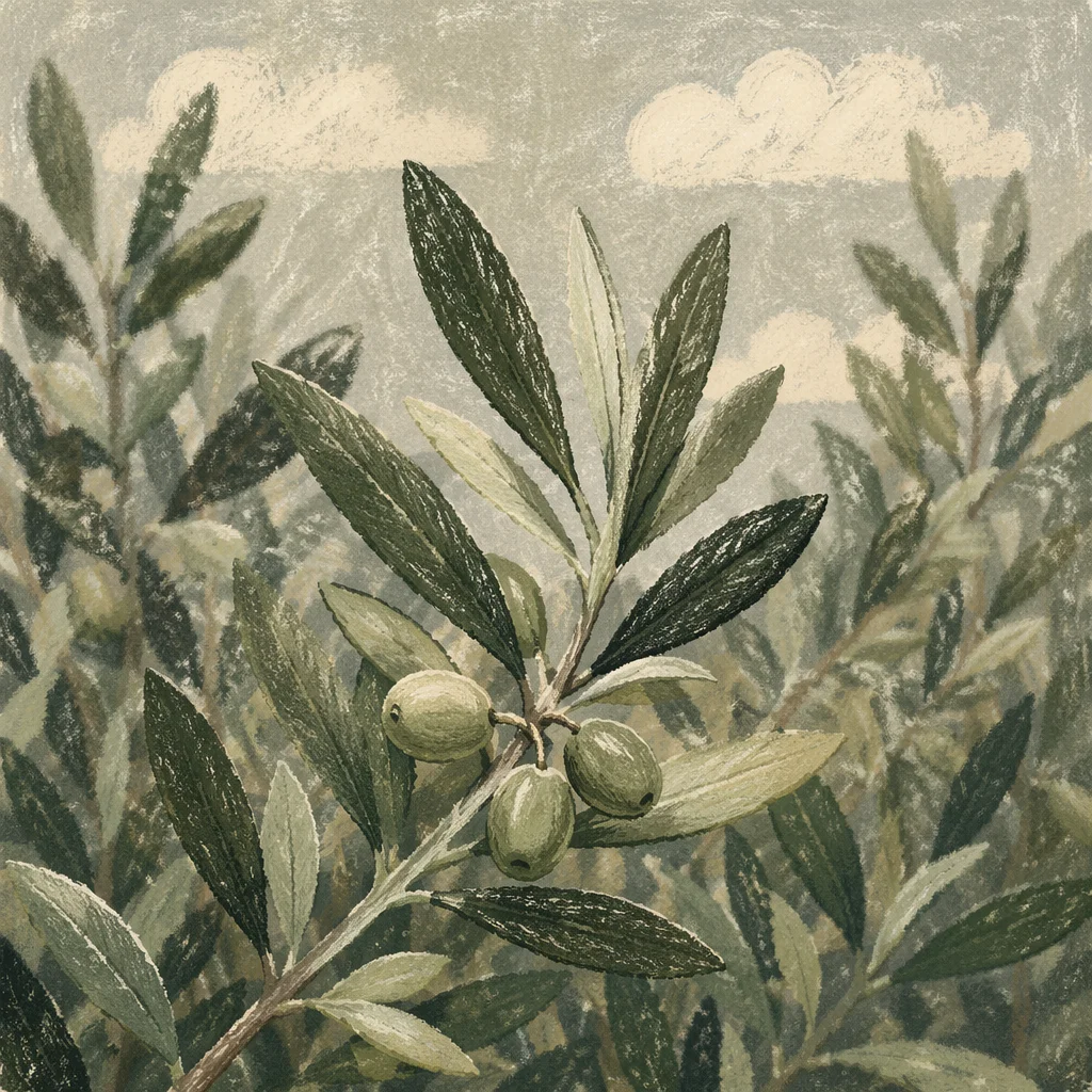 Evergreen Olive Branch Peace Symbol