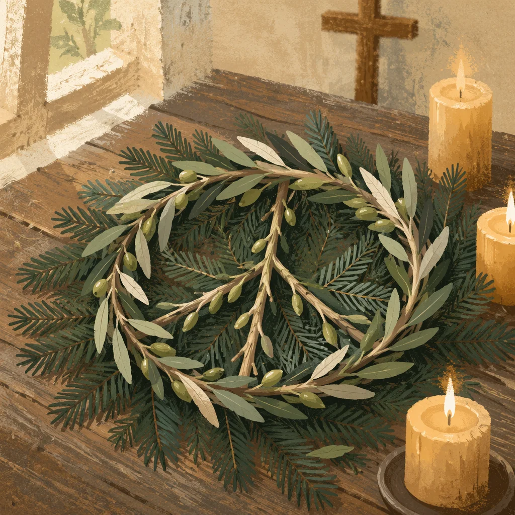Olive Branch Peace Symbol in Chapel
