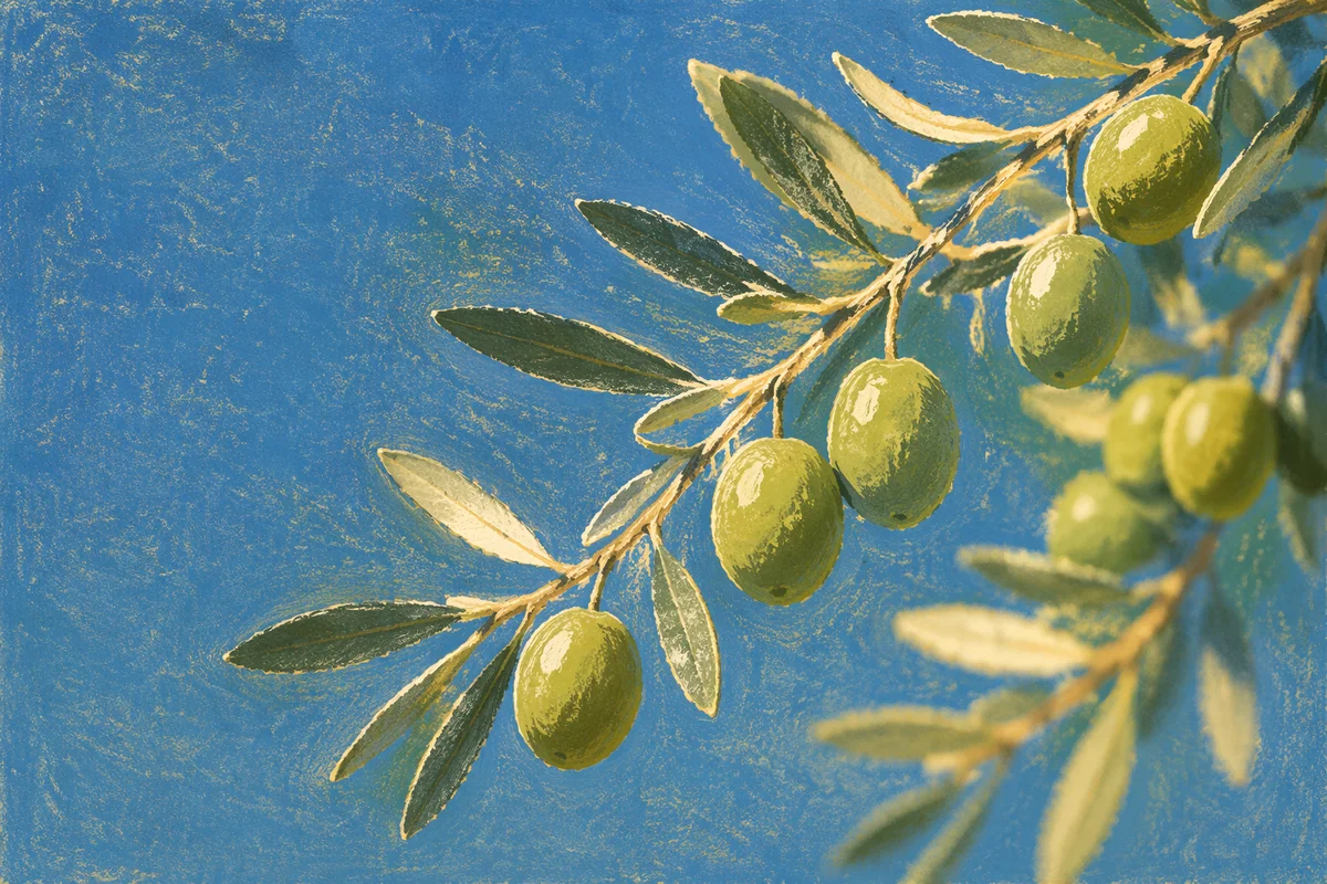 Evergreen Olive Branch Peace Symbol