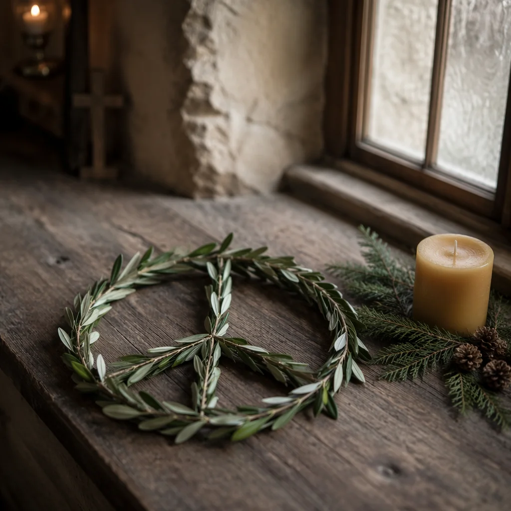 Olive Branch Peace Symbol in Chapel