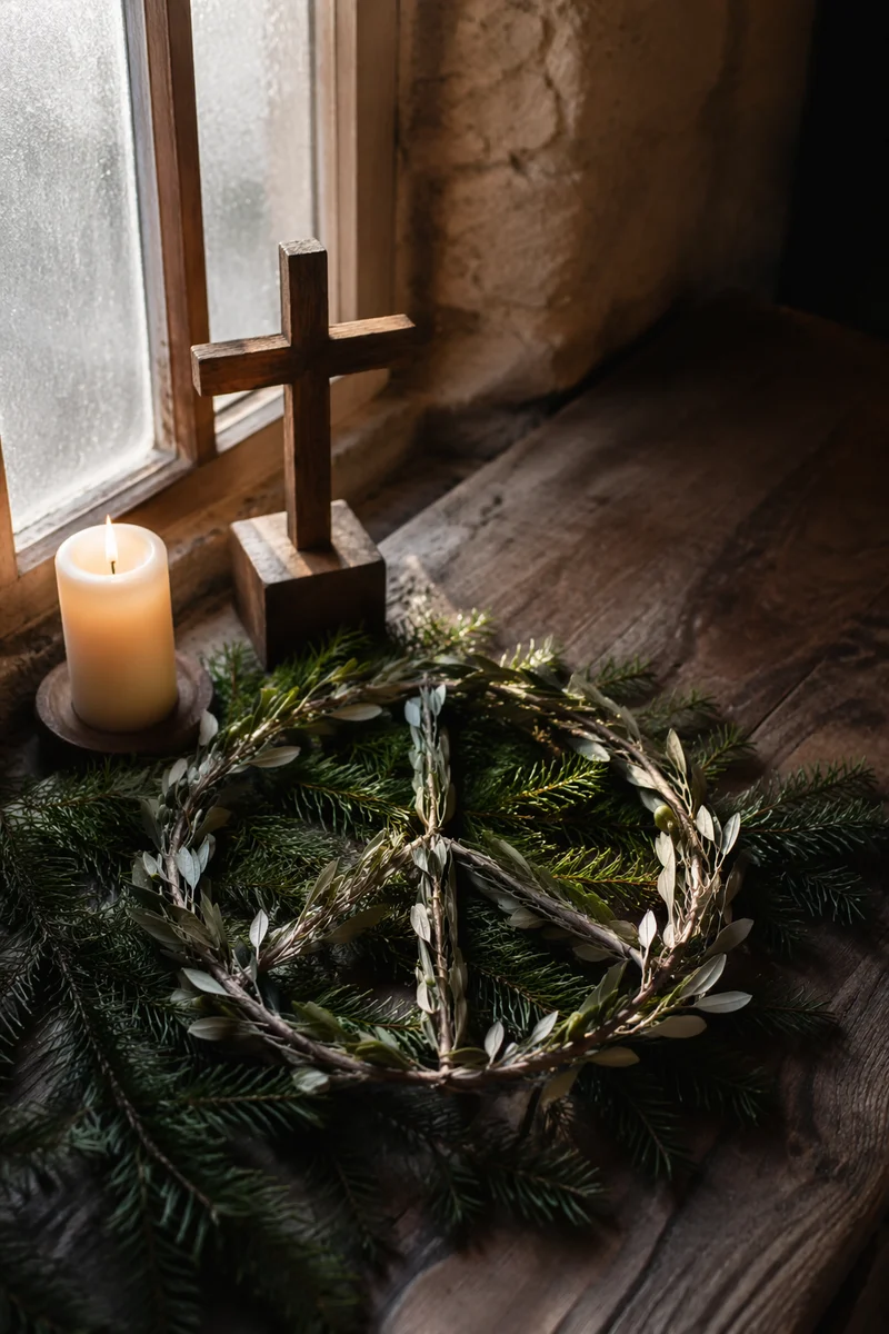 Olive Branch Peace Motif in Chapel