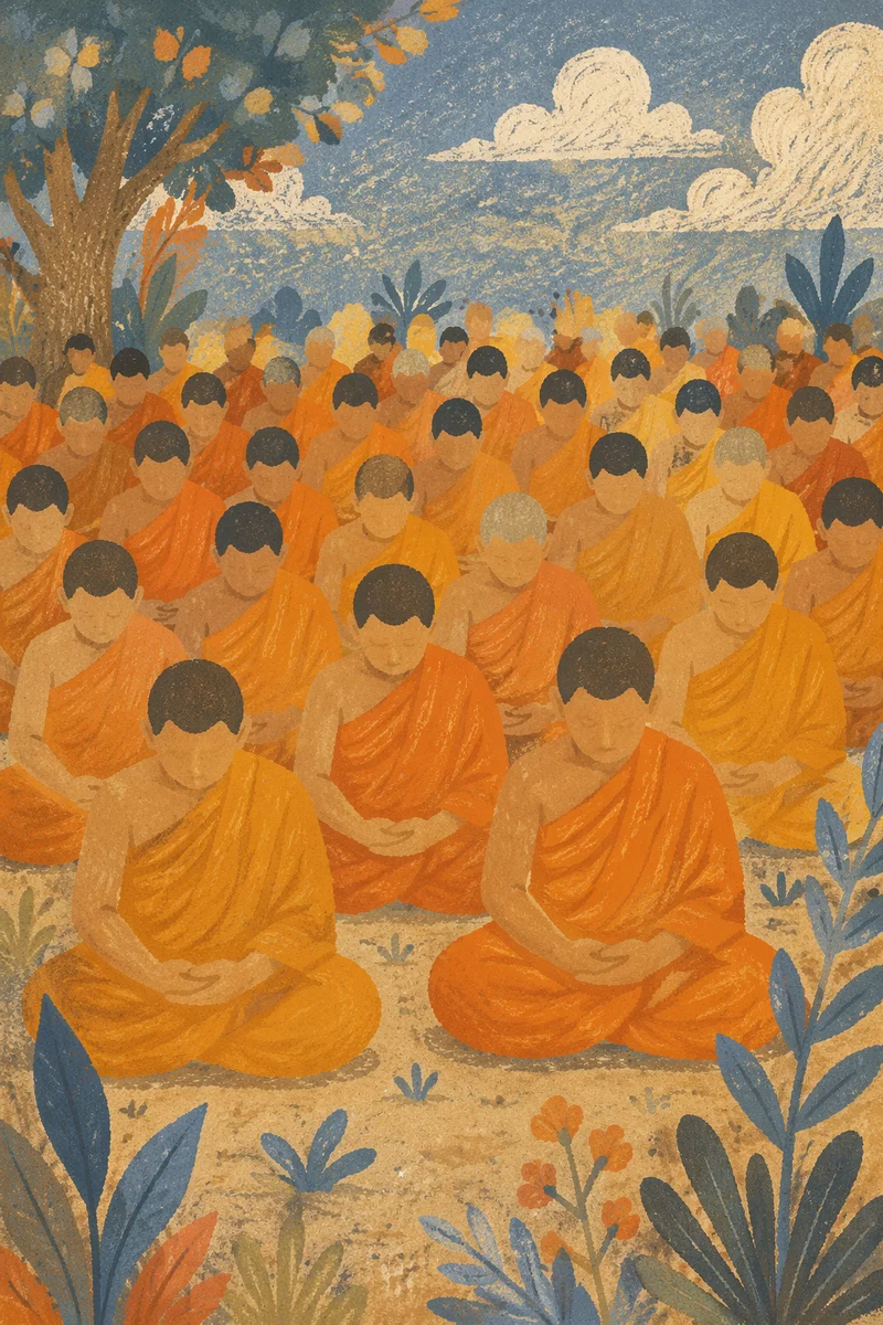 Evergreen Prayer Group with Joined Hands