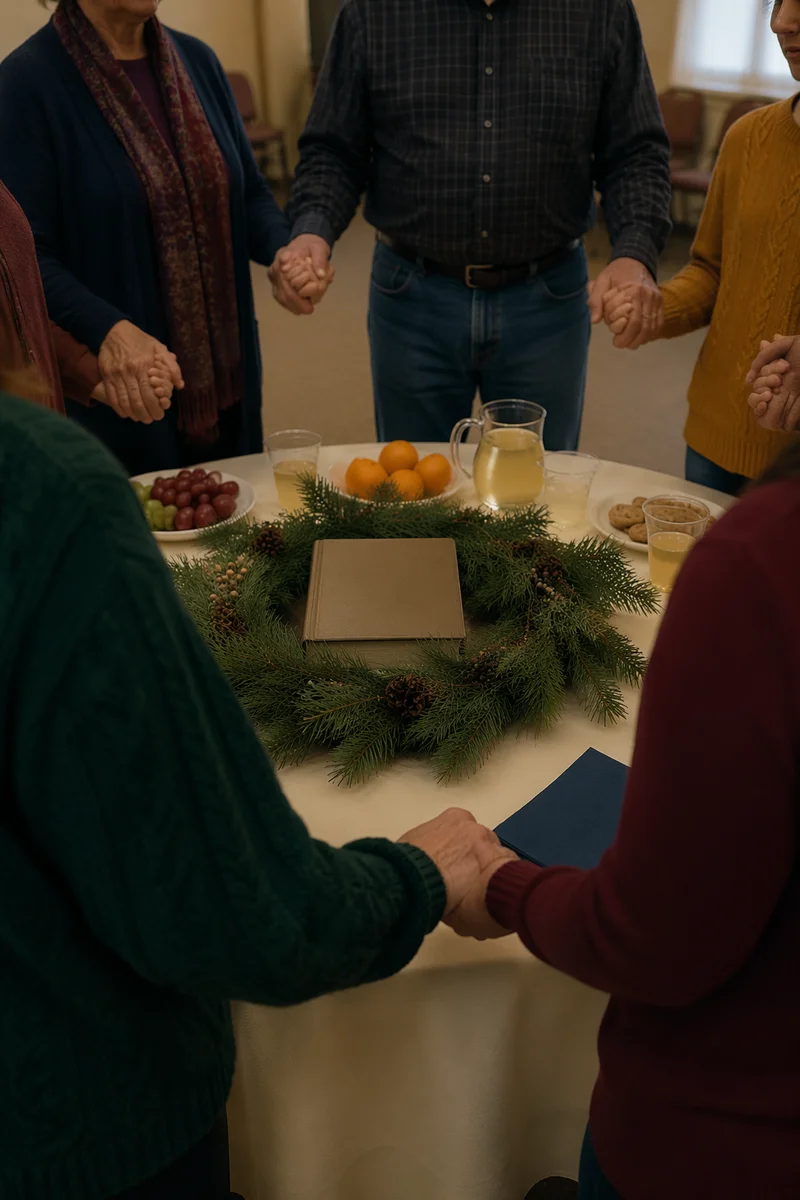 Intergenerational Prayer Circle with Evergreen Hope